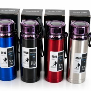 Gourde Isotherme 800ml Inox - Bouteille Thermos Sport avec Poignée