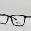 Lunettes de vue Hugo Boss – Monture rectangulaire noire moderne