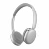 Casque audio Bluetooth sans fil argenté - Écoute immersive