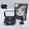 Écouteurs sans fil Q10 CYXG Bluetooth 5.49 – Noir – 4 en 1 Haute Définition avec annulation de bruit