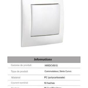 Interrupteur Simple - Va et Vient