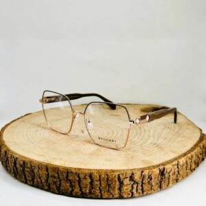 Lunettes de luxe BVLGARI or rose - Neuf avec étui