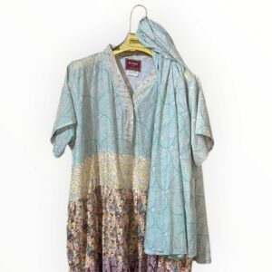 Ensemble robe + foulard