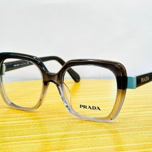 Lunettes de vue Prada neuves - Modèle élégant noir et bleu